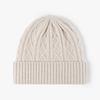 Gorro de Lana Tejido Grueso Cálido de Gran Circunferencia para Otoño e Invierno para Hombres y Mujeres, Gorro de Punto Versátil Casual para Exteriores