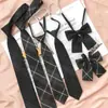[Entrega Rápida] Blusa jk Black Tie Xadrez Estilo College Casal Gola Retro dk Meninos Grátis