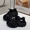 Moda Europeia e Americana Popular Tênis Pai de Solado Grosso para Mulheres, Sapatos Femininos de Outono e Inverno, Sapatos Casuais Esportivos Versáteis, Sapatos da Moda