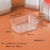 Base de pastel de frijol mungo caja de blíster de PET transparente bolsa pequeña de empaque para pastel de frijol mungo fresco bolsa de alimentos fábrica punto