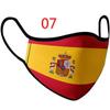 Mascarillas de bandera nacional directas de fábrica, mascarillas de algodón impresas a prueba de polvo, mascarillas de moda reutilizables para otoño e invierno