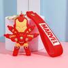 2025 Marvel Vengadores Superhéroe Llavero Colgante Iron Man Figura Familiar Accesorios Pequeño Regalo