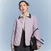 Chaqueta de lana y algodón para mujer, ligera, elegante, abrigo de algodón de alta gama, forro interior de capas para hombre, chaqueta cálida de otoño e invierno para mujer