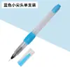 Pluma estilográfica al por mayor, pincel sólido para acuarela, pluma de gran capacidad con almacenamiento de agua, pluma de pintura con plomo de color soluble en agua.