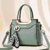 Bolso de Mujer Taizhou Exportación Dropshipping Bolso de Mujer 2024 Nuevo de Moda Cuero Suave Gran Capacidad Bolso Bandolera Bolso de Hombro Cruzado