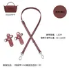 Correa Ancha para Hombro Longxiang Sin Perforaciones con Hebilla de Cuero Genuino, Correa de Bolso Ajustable, Correa Cruzada, Diseño Sin Perforaciones
