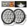 Refletores LED de Venda Quente Transfronteiriços para Modificação de Veículos Off-Road, Refletores Redondos de 7 polegadas, Luzes de Trabalho com Alto Brilho