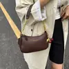 Bolso Vintage Elegante y de Moda 2026 Modelo Nuevo Bolso de Hombro Color Sólido de Gama Alta Gran Capacidad para Viajes Diarios Bolso Cruzado para Mujer