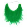 Adereços de Performance de Dança de Halloween Barba Falsa Barba Artificial Colorida Barba de Queixo para Mulheres Barba para Fantasia de Festa