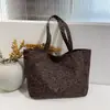 Bolso Tote Transfronterizo Estampado de Leopardo Retro Moda Otoño 2026 Bolso de Mano de Nylon para el Trabajo Bolso Elegante de Hombro Único para Mujer Bolso de Axila