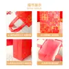 Bolsas de Tela No Tejida con Temática de Fortuna para Regalos de Año Nuevo, Bolsas de Regalo Engrosadas para Tabaco y Alcohol, Bolsas de Regalo de Año Nuevo al por Mayor en Stock