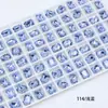 Taladro de uñas Dongzhou 8*6 broca octagonal larga de fondo puntiagudo explosiones de la red social taladro para decoración de uñas taladro de vidrio brillante venta al por mayor
