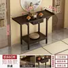 Mesa de Incenso para Uso Doméstico, Altar Budista, Santuário de Madeira Não Maciça, Mesa de Tiras em Novo Estilo Chinês, Gabinete de Altar do Deus da Riqueza, Mesa de Entrada