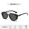 Nuevas gafas de sol redondas de doble puente moda para hombre gafas de sol polarizadas HD mujeres fabricantes venta al por mayor personalizada espejo de ciclismo venta al por mayor