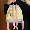 Mini Mochila Transfronteriza 2026 Nuevo Estilo Coreano Combinación de Colores Mochila Escolar para Estudiantes Hombres y Mujeres Mochila Casual de Moda Tendencia