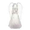 Transfronteiriço Novo LED Luminoso Anjinho Acrílico Cristal Anjo Enfeites Decoração de Natal Anjo Luz Noturna