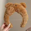 Diadema de Peluche Antideslizante Linda para Lavado de Cara 2026 Nuevo Estilo Diadema para Mujeres Aplicación de Mascarilla Goma para el Pelo Pinza para el Pelo Tocado