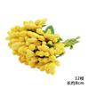 Guirlanda de flores artificiais DIY arranjo de flores caixa de doces corsage flor de pulso adorno de cabeça anel de cabeça fruta de vidro flor folha de espuma buquê de contas