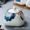 Juego de Tarros para Condimentos Cerámica Estilo Antiguo Chino Sal Pimienta Manteca Aceite Estilo Vintage