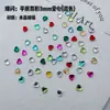 Rhinestones Irregulares de Fondo Plano para Uñas Colores Mixtos Corazones Estrellas Gotas de Agua Rhinestones Celebridad de Internet Decoraciones DIY para Uñas Pegatinas de Rhinestone