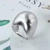 Anillo de Moda Asimétrico Estilo Ins Oro de 18 Quilates Dedo Índice Femenino Anillo Cepillado Lujo Accesible Joyería para Fiestas Fabricante Venta Directa