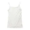 Camisola de Verano Estilo Coreano para Niñas Camiseta sin Mangas Infantil Elástica Sencilla Ropa Interior Top de Algodón Puro Ropa Infantil Clase A