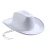 Chapéu de Cowboy Ocidental Cosplay de Natal Acessórios para Fantasia de Festa de Feriado Chapéu Cos Mexicano