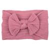 Venta caliente transfronteriza, tocado para niños, lazo de nailon jacquard, diadema para bebé con borde ancho, banda para el cabello para el cuidado del bebé