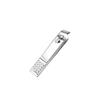 Cortaúñas de acero inoxidable de alta calidad, herramientas para manicura y pedicura, tijeras para piel muerta, cortaúñas, cuchillo para pedicura, caja de aluminio, juego de 5 piezas
