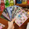 Yuxian Yanbian Livro de Adesivos em Rolo Cortados Série História do Tempo Estilo Vintage Material Suporte para Diário Dropshipping