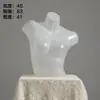 Accesorios de Modelo de Ropa Interior Torso Femenino Masculino Soportes de Exhibición de Ventana de Plástico Maniquí Apilamiento de Pecho De Zhu