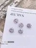 Accesorios para Uñas K9 Pedrería Sin Base Súper Brillante Pedrería Cuadrada Gruesa Pedrería de Fondo Plano Hecha a Mano Decoraciones para Uñas Venta al por Mayor