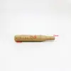 Producción de mango de bambú bambú agujero pasante varilla redonda mango olla lateral mango de madera tamaño logo