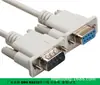Cabo de porta serial de 9 pinos linha rs232 linha com extensão db9 macho para fêmea conexão direta linha cruzada 1.5/3/5 M 10m