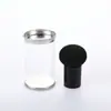 Bola de Molienda Redonda Esponja de Aire para Maquillaje Bola de Maquillaje Doble Uso Seco y Húmedo Sin Polvo Mango Portátil Huevo de Maquillaje