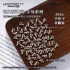 Xiaohongshu Más Vendido Letras Inglesas Completas Pedrería Aleación Arte de Uñas Pedrería Decoraciones para Uñas Accesorios para Uñas Portátiles Venta al por Mayor