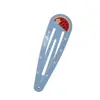 Europa y Estados Unidos pasacintas infantil transfronterizo BB clip color lindo clip con estampado floral caliente clip lateral clip para flequillo Yiwu al por mayor -5