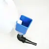 Embudo multifuncional, práctico y duradero, embudo a presión para aceite de coche, fácil de usar para verter aceite