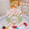 Venta al por mayor Spot Transfronteriza Dibujos Animados de Animales Fiesta de Cumpleaños Boda Caja de Dulces Regalo de Chocolate Cartón Plegable para Dulces