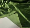 Otoño Stretch Acetato de Alta Densidad Terciopelo Dorado Vestido Traje Cheongsam Pantalones Traje de Suéter Tejido de Ropa
