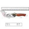Cuchillo de forja con cabeza de cobre puro transfronterizo cuchillo de cabeza de dragón de acero inoxidable cuchillo para carne de camping barbacoa cortador de carne portátil para exteriores