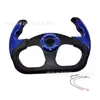 Volante de carro para drift transfronteiriço tipo D comércio exterior X novo volante esportivo de corrida modificado universal PU 13 polegadas