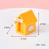 Nuevo Nido Exclusivo Mini Gato, Set de Decoración de Escena de Marco de Escalada de Felpa para Gatos, Casa de Muñecas DIY Celebridad de Internet Caja Sorpresa