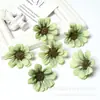 Cabeças de Flores Margaridas Simuladas, Flores Artificiais de Tecido de Seda, Acessórios de Flores Artificiais DIY, Decoração de Cena de Casamento, Arranjo de Flores de Fundo
