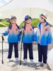 Uniforme Escolar para Estudiantes de Primaria Conjunto de Tres Piezas Ropa de Jardín de Infancia Otoño e Invierno Ropa de Clase para Niños con Forro de Polar Engrosado Tres en Uno