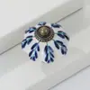 Manija de Cajón de Gabinete Estilo Pastoral Moderno Manija de Puerta de Gabinete Estilo Americano Retro Manija Elegante de Cerámica Estilo Francés