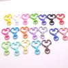 8455 llavero de amor con hebilla de cabeza de melocotón, nuevo llavero con hebilla para bolso, colgante para coche, accesorios hechos a mano