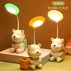 Lámpara de Mesa de Dibujos Animados Labubu para Dormitorio, Escritorio, Mesita de Noche, Carga USB, Habitación Infantil, Luz Nocturna para Dormir, Regalo para Eventos