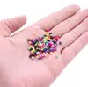 450G/Paquete Cuentas de Arroz Pintadas de Colores Cuentas de Vidrio Cuentas Sueltas Accesorios para Joyería DIY Joyería Hecha a Mano Materiales para Enhebrar