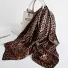Oferta Especial Seda de Hangzhou Sedas y Satines Bufanda Cuadrada Grande de 90 cm Bufanda de Seda Simulada Bufanda Versátil para Mujer Chal Delgado de Primavera y Otoño Protección Solar